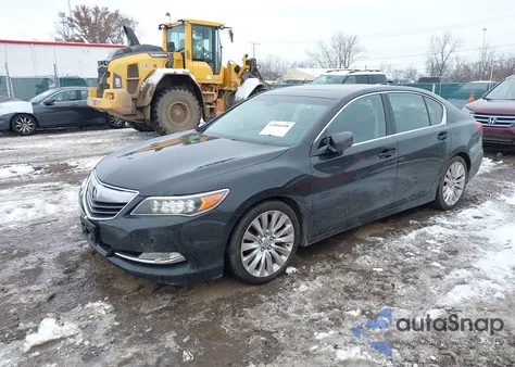2014 Acura Rlx from USA, damaged, VIN JH4KC1F52EC000109